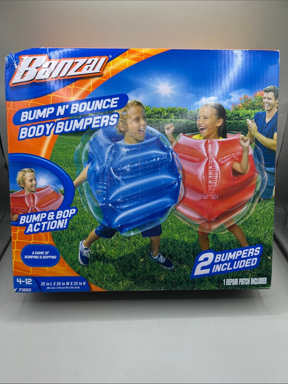 BANZAI Bump N Bounce Body Bumpers NEW